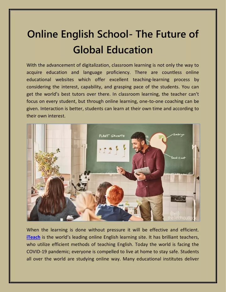 online english school the future of global