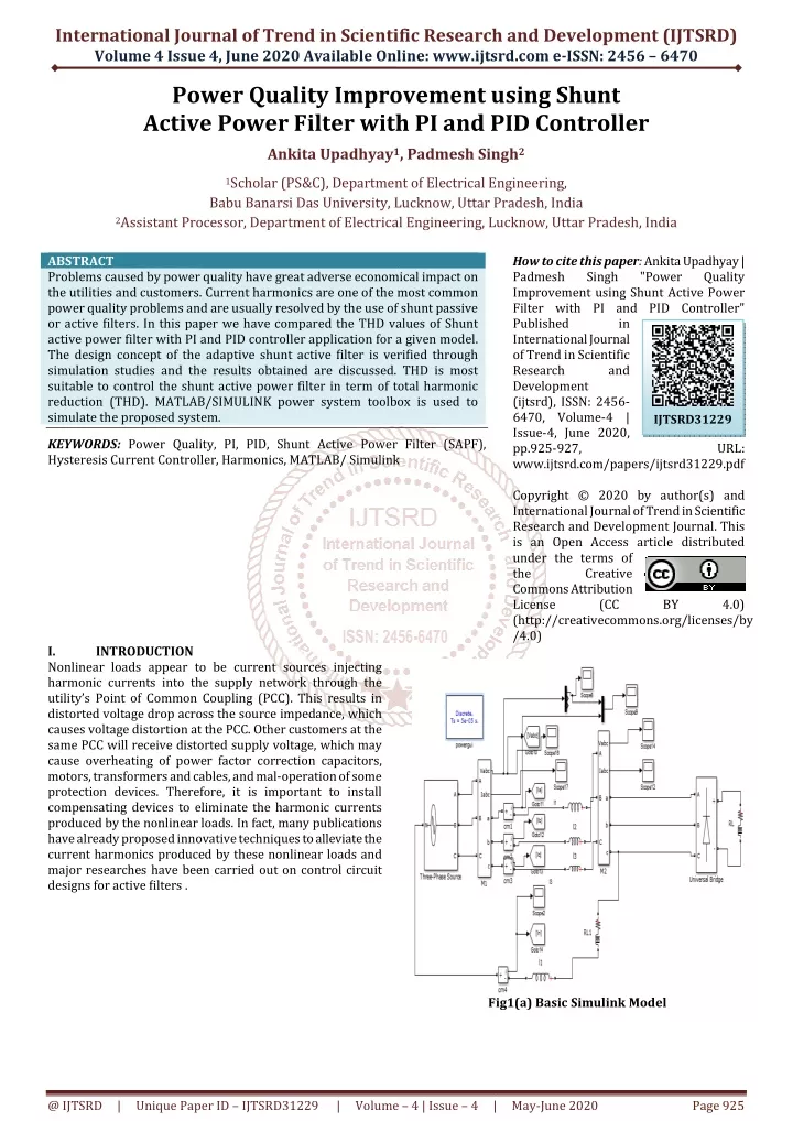 international journal of trend in scientific