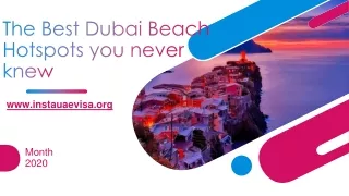 UAE Tour Pagckage | UAE Hotels in Dubai | Best Beach Hotspots to Stay in Dubai