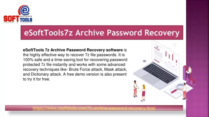 esofttools7z archive password recovery