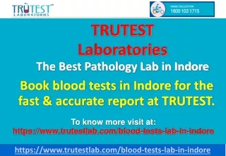 trutest laboratories the best pathology