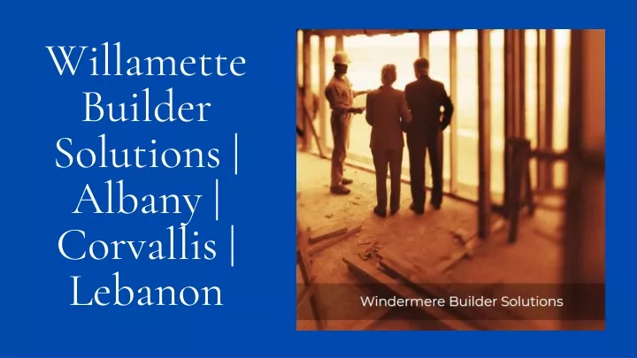 willamette builder solutions albany corvallis