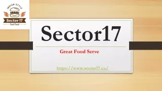 The Most Popular Chinese Food at Sector17 | Canada