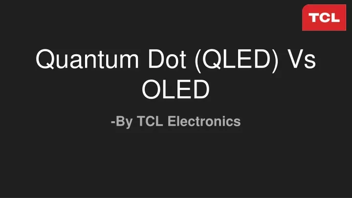 quantum dot qled vs oled