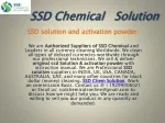 SSD Chemical Solution - slide 1