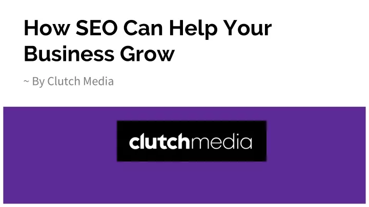 how seo can help your business grow