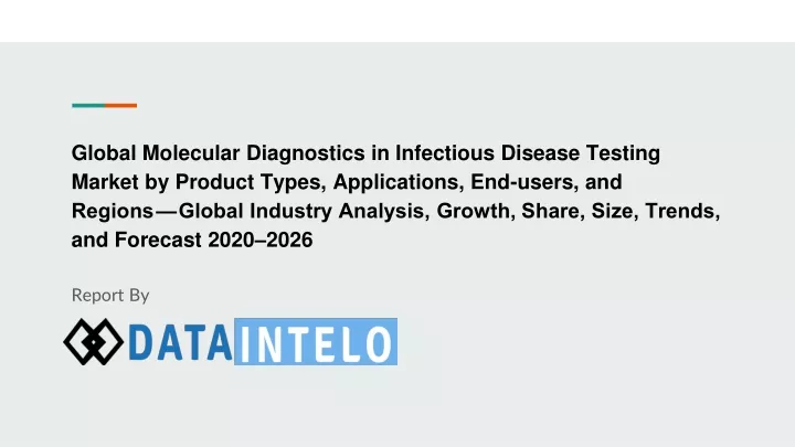 global molecular diagnostics in infectious