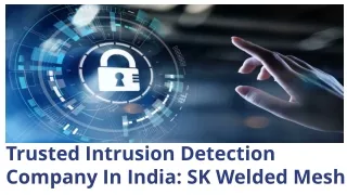 trusted intrusion detection company in india