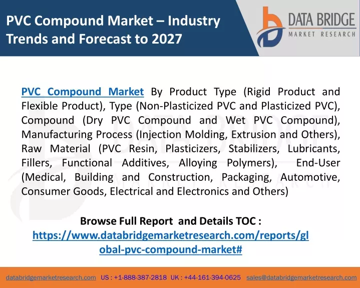 pvc compound market industry trends and forecast