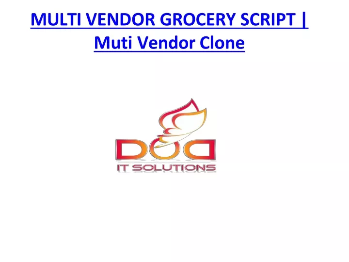 multi vendor grocery script mut i vendor clone