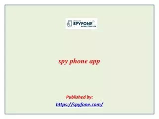 spy phone app