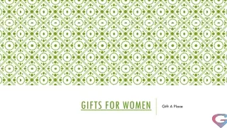 Gifts for women