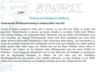 websiteentwicklung in salzburg