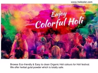 browse eco friendly easy to clean organic holi
