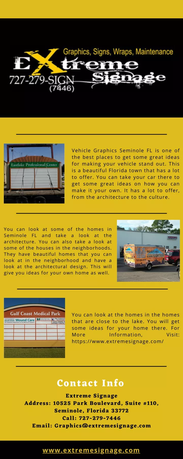 vehicle graphics seminole fl is one of the best