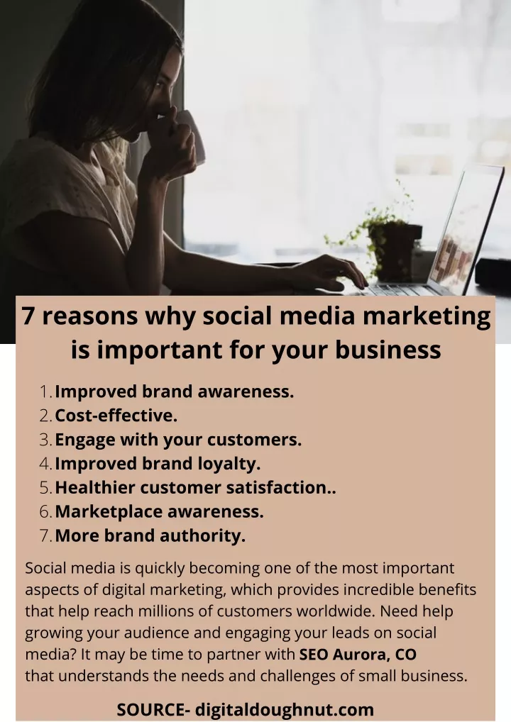 7 reasons why social media marketing is important