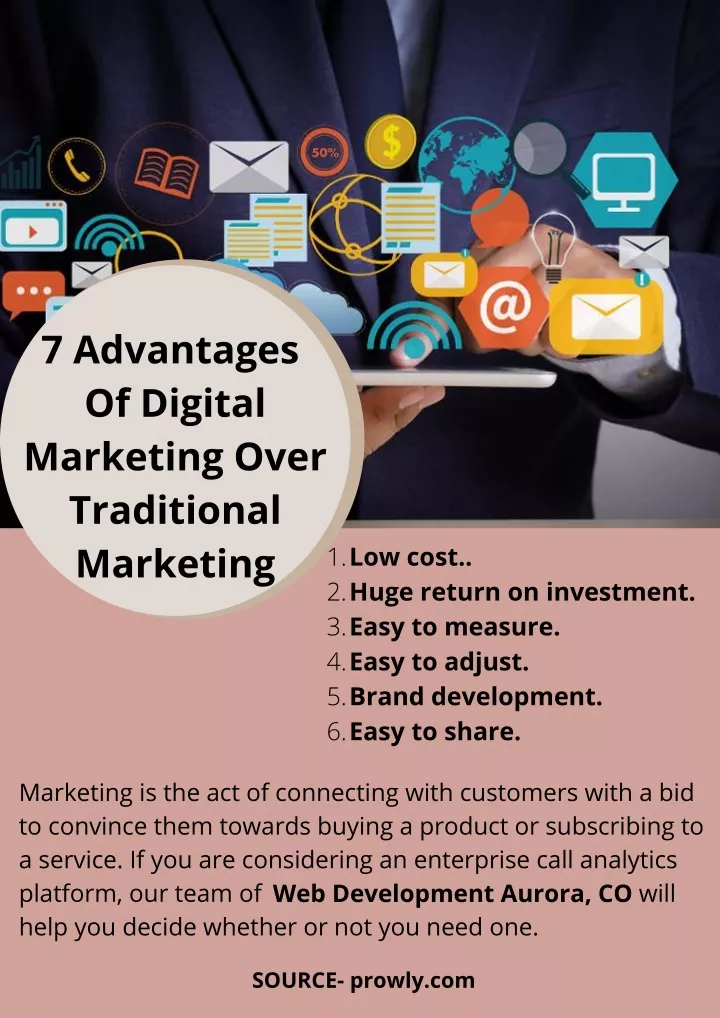 7 advantages of digital marketing over