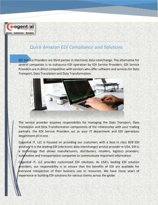 quick amazon edi compliance and solutions