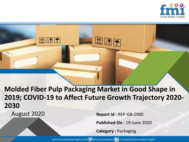 molded fiber pulp packaging market in good shape