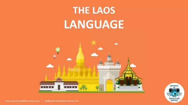 the laos language