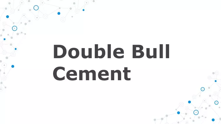 double bull cement