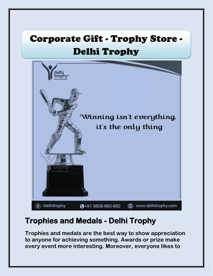corporate gift trophy store delhi trophy