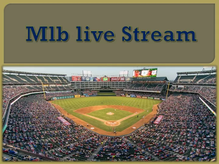 mlb live stream