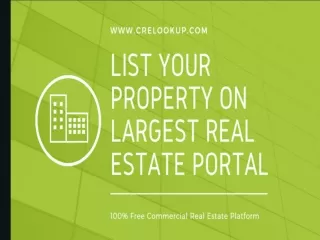 List your property for free, Buy/ Sell Property on Crelookup.com