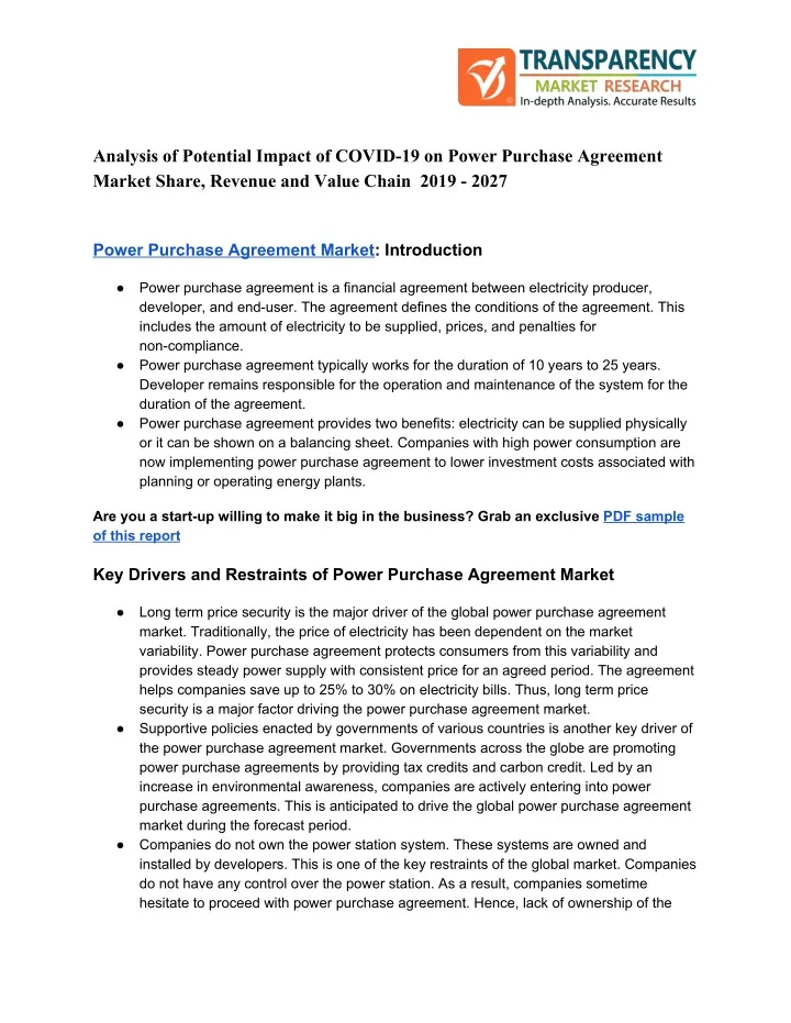 analysis of potential impact of covid 19 on power