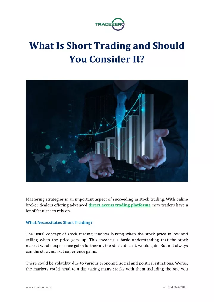 what is short trading and should you consider it