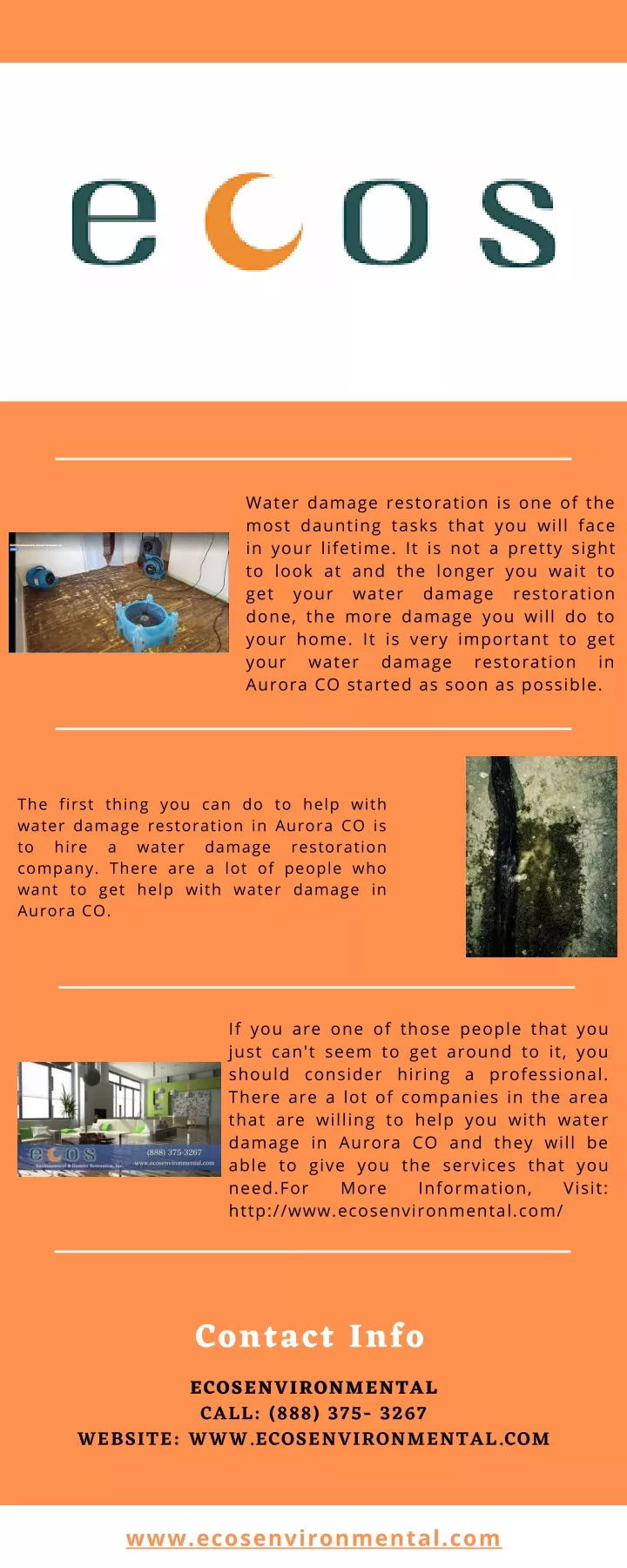 water damage restoration is one of the most