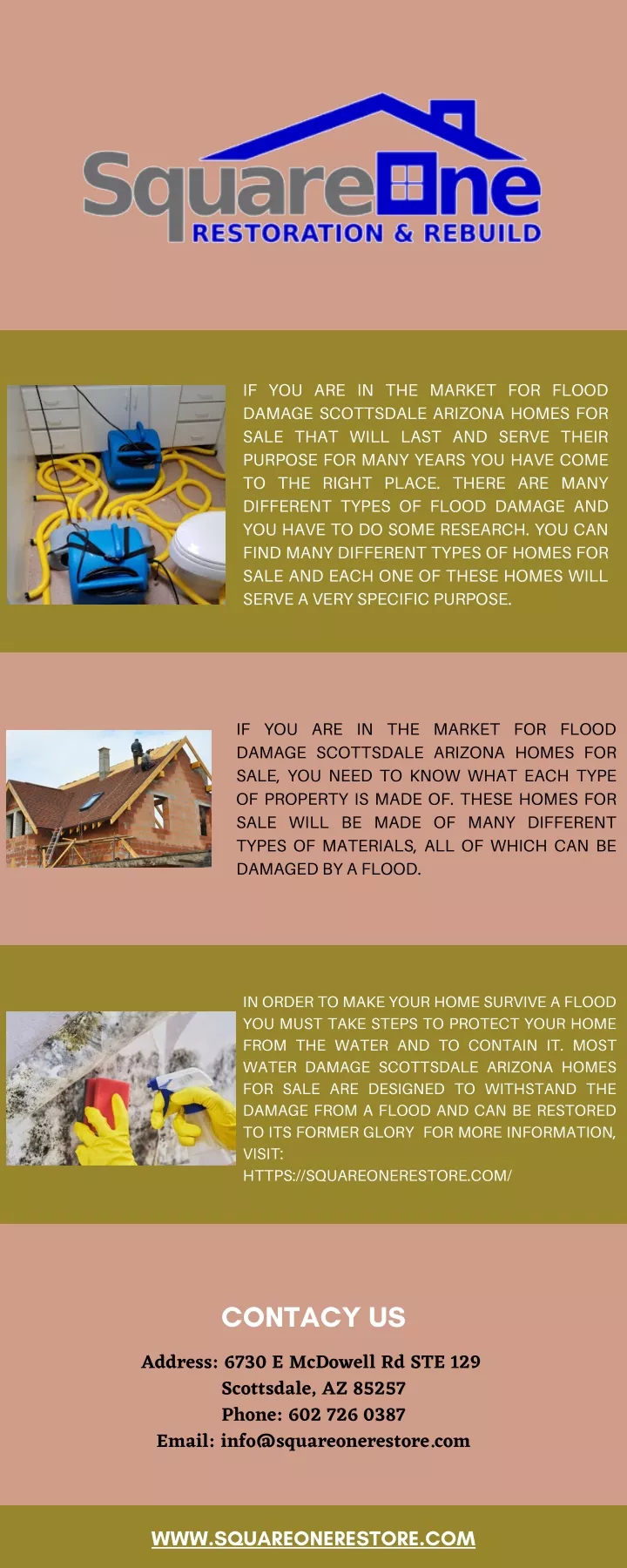 if you are in the market for flood