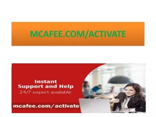 Mcafee.com/activate