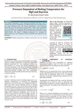 international journal of trend in scientific