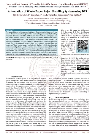 international journal of trend in scientific