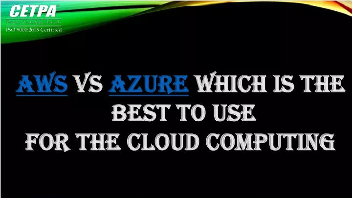 aws vs azure which is the best