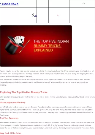 rummy may be one of the most popular card games