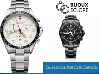 swiss army watch in canada