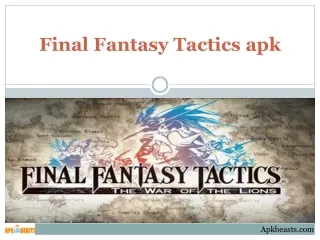 final fantasy tactics apk