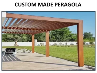custom made peragola
