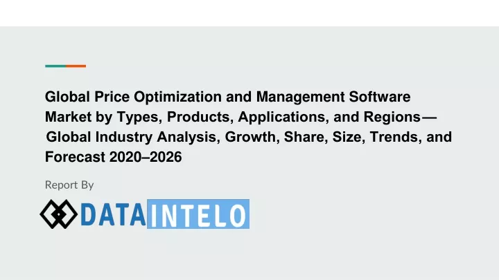 global price optimization and management software