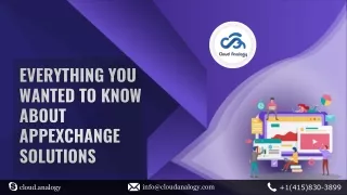 everything you wanted to know about appexchange