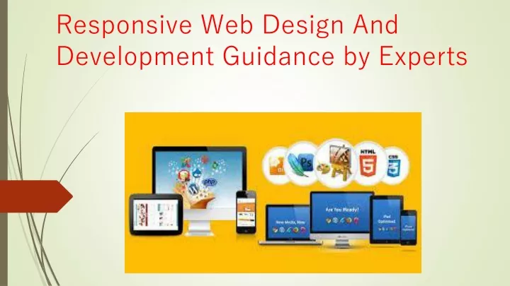 responsive web design and development guidance by experts