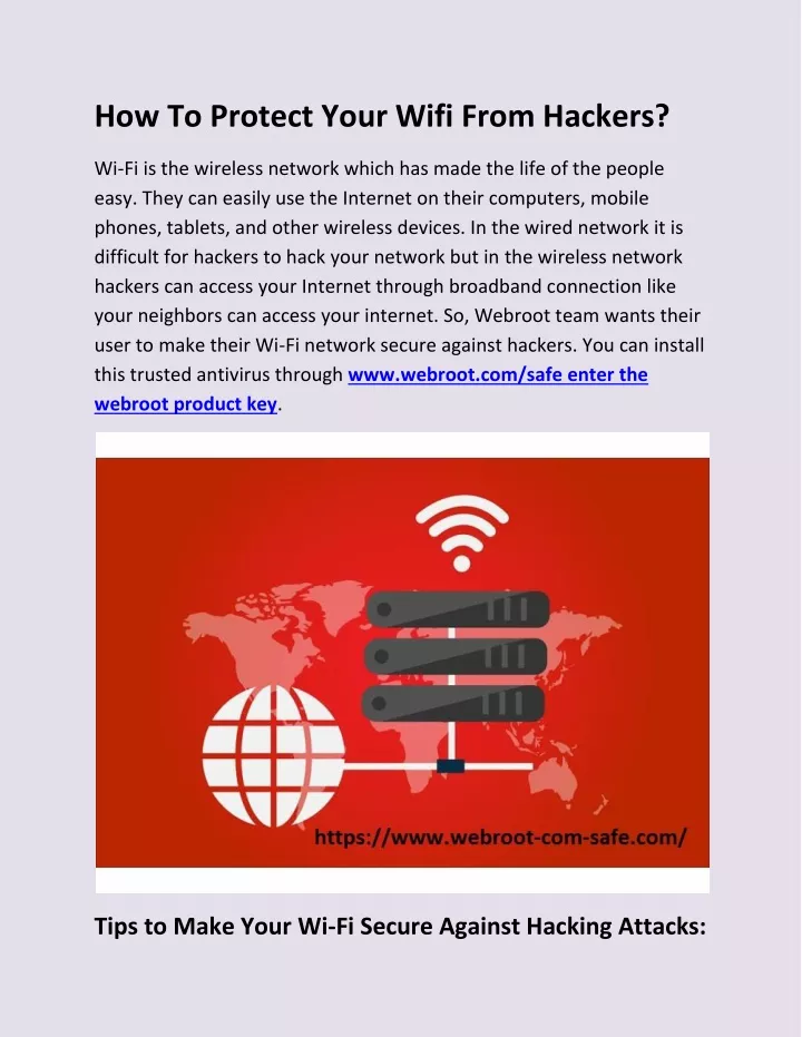 how to protect your wifi from hackers