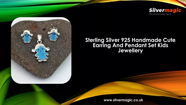 sterling silver 925 handmade cute earring