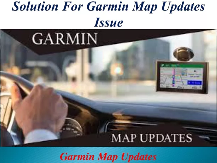 solution for garmin map updates issue