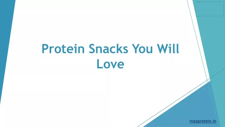 protein snacks you will love