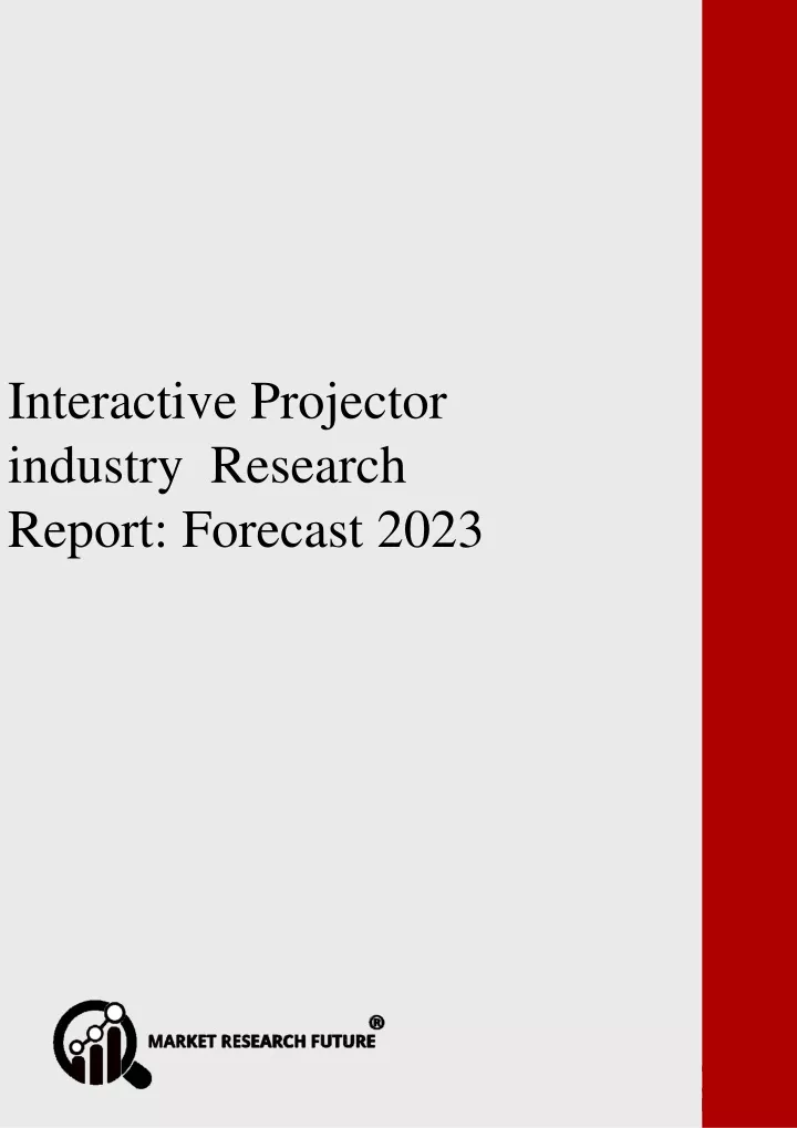 interactive projector industry research report