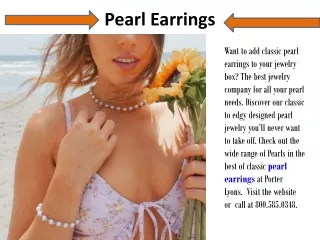 pearl earrings
