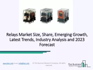 Relays Market Industry Trends And Emerging Opportunities Till 2023